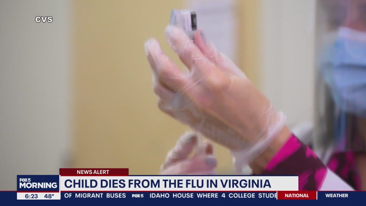 Child dies from the flu in Virginia